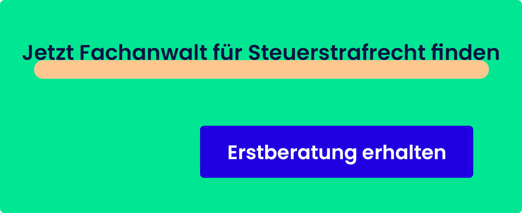Steuerrecht – Erstberatung